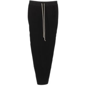Rick Owens Pillar Drawstring-Waist Maxi Skirt